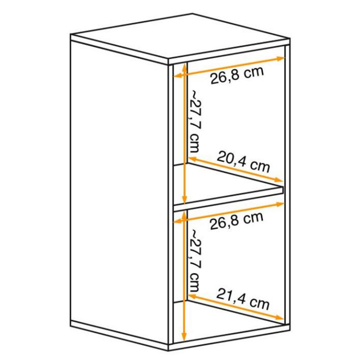 Paris Prix Bloc Mural Design  Switch IV  60cm Blanc