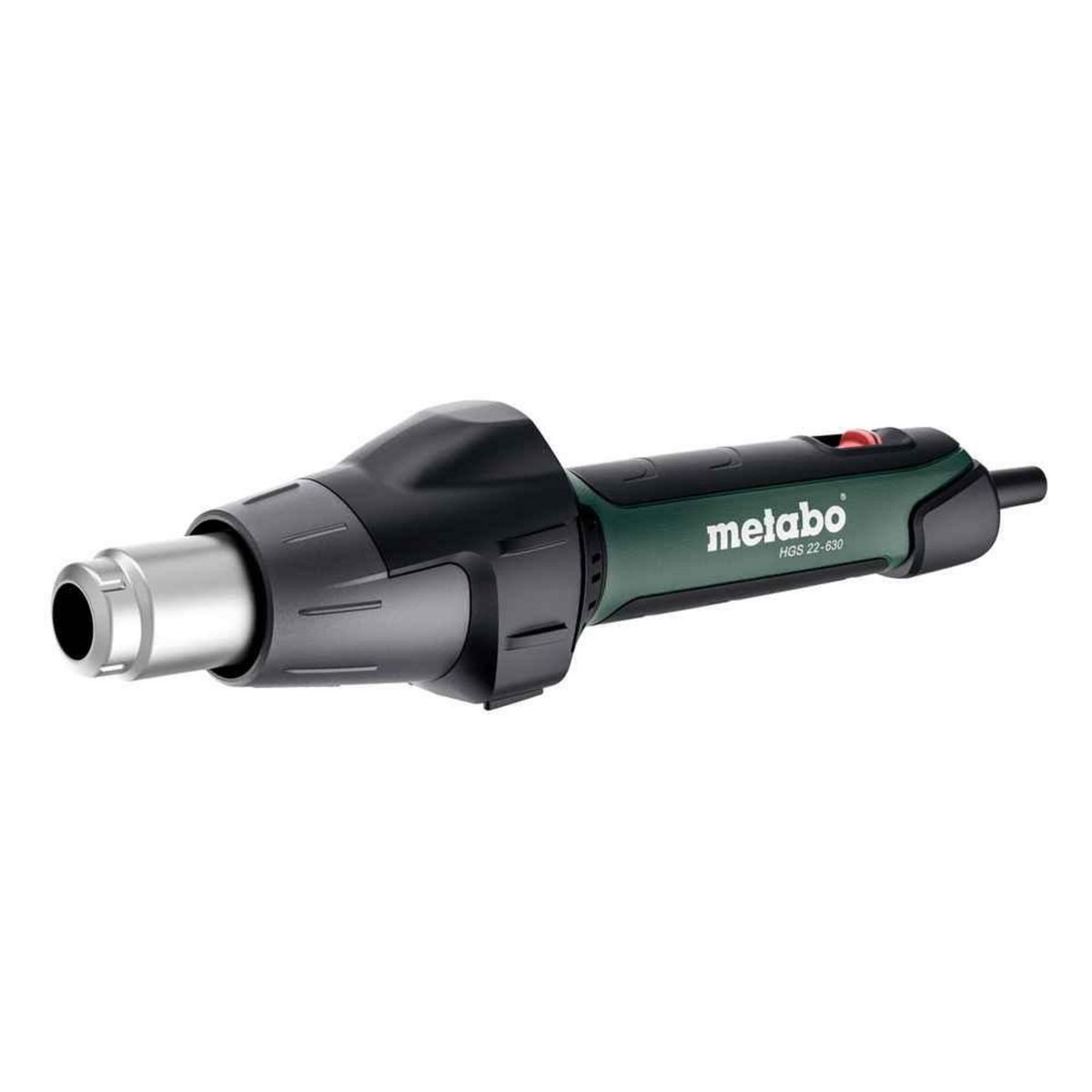 METABO SAS Pistolet à air chaud HGS 22-630 - 2200W - Débit d'air 150/500 l/min - 0,65 kg - Coffret Metabox