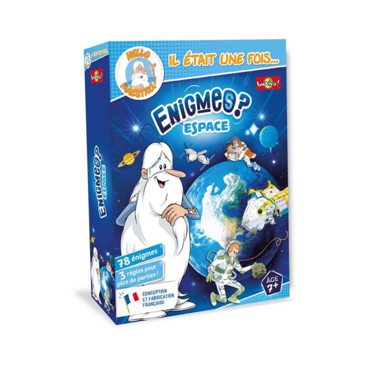 Bioviva Jeu de culture générale Bioviva Enigmes Il était une fois L homme Espace