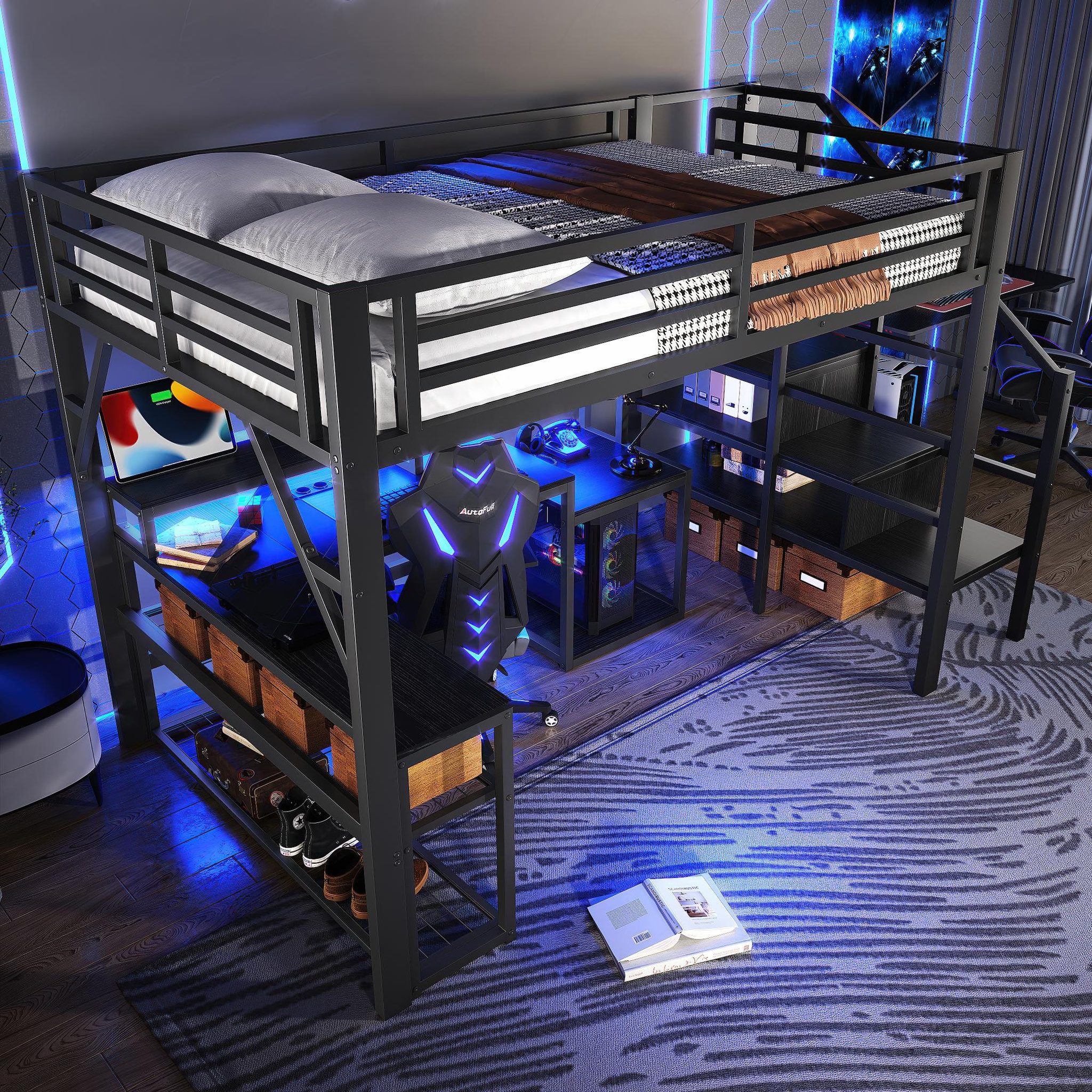 Voir la diapositive 5 : MERAX Lit mezzanine