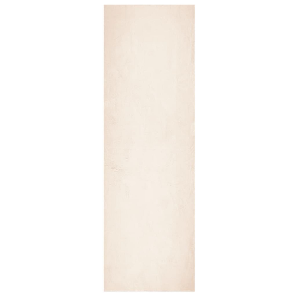 VIDAXL Tapis HUARTE a poils courts doux et lavable beige 80x250 cm