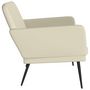 Voir la diapositive 4 : VIDAXL Banc Creme 107x80x81 cm Similicuir