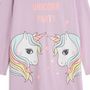 Voir la diapositive 2 : INEXTENSO Chemise de nuit + legging licorne fille
