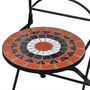 Voir la diapositive 5 : VIDAXL Chaises pliables de bistro lot de 2 Ceramique Terre cuite blanc