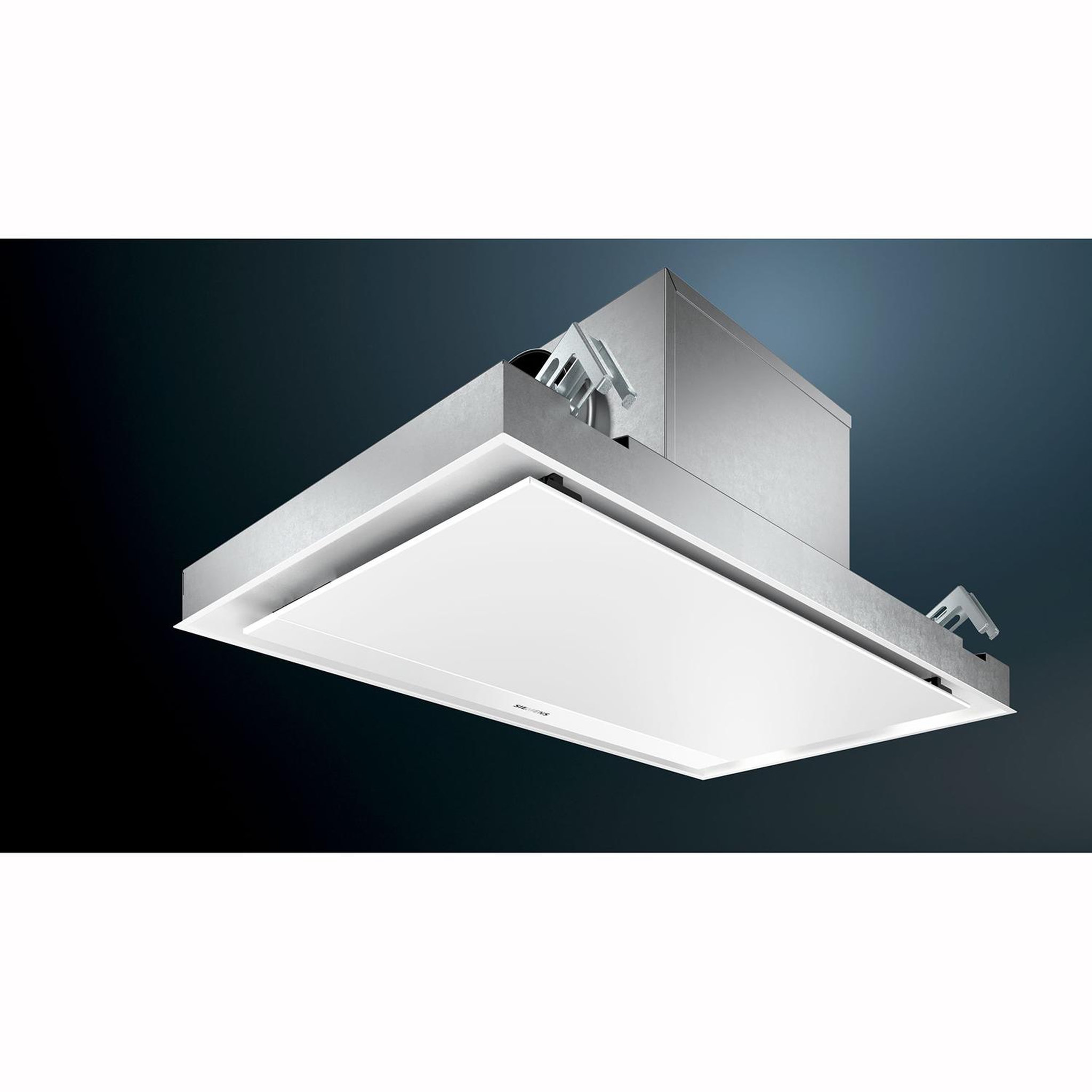 Voir la diapositive 3 : Siemens Hotte de plafond 90cm 798m3/h a+ blanc - lr97caq20