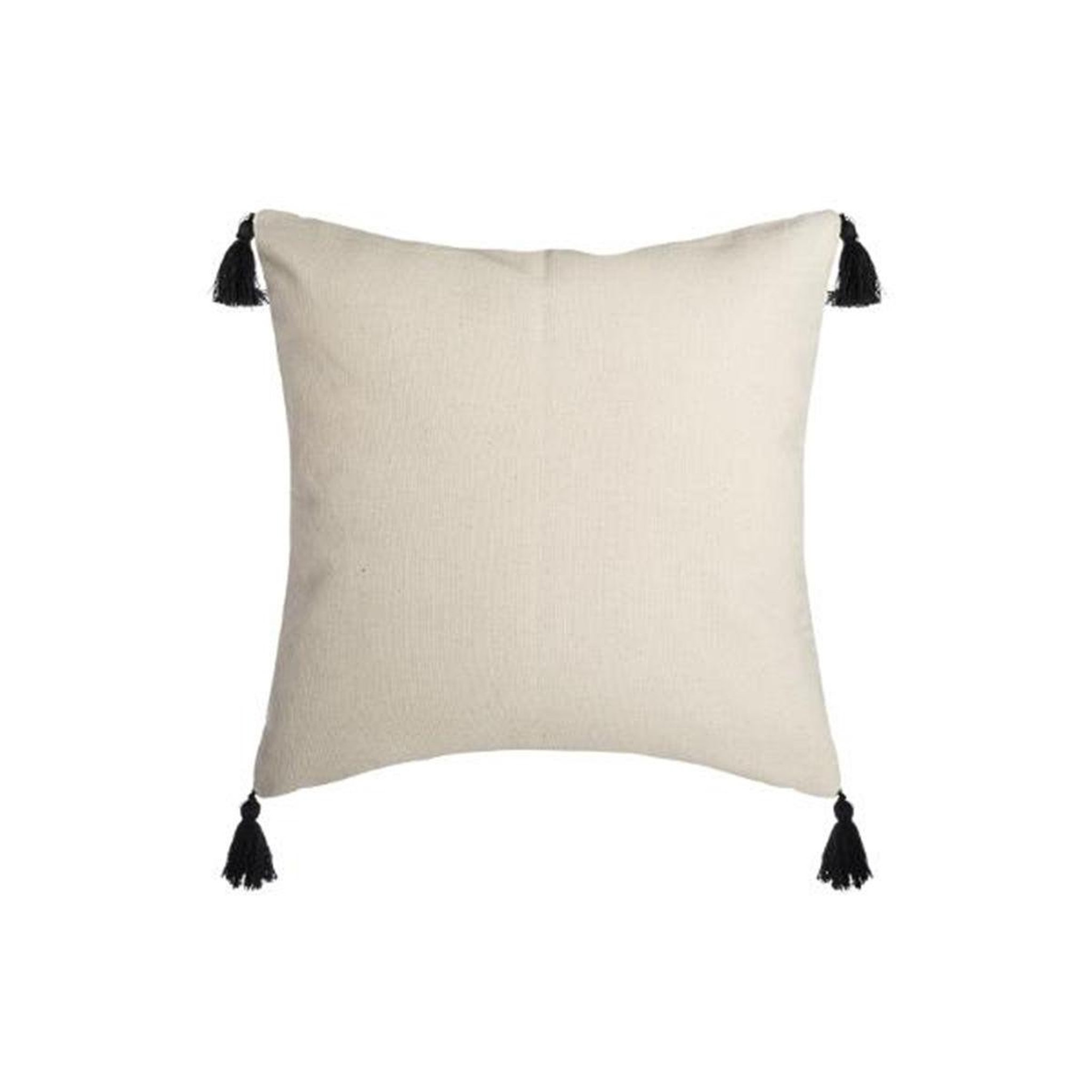 Voir la diapositive 2 : ATMOSPHERA Housse de coussin  rayure perle  40x40cm multicolore