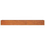 Voir la diapositive 4 : VIDAXL Lit sureleve de jardin rouille 400x80x45 cm acier corten