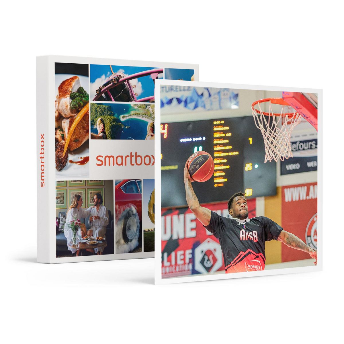 Smartbox Billet VIP pour un match au choix de l'Aix Maurienne Savoie Basket pour 2 - Coffret Cadeau Sport & Aventure
