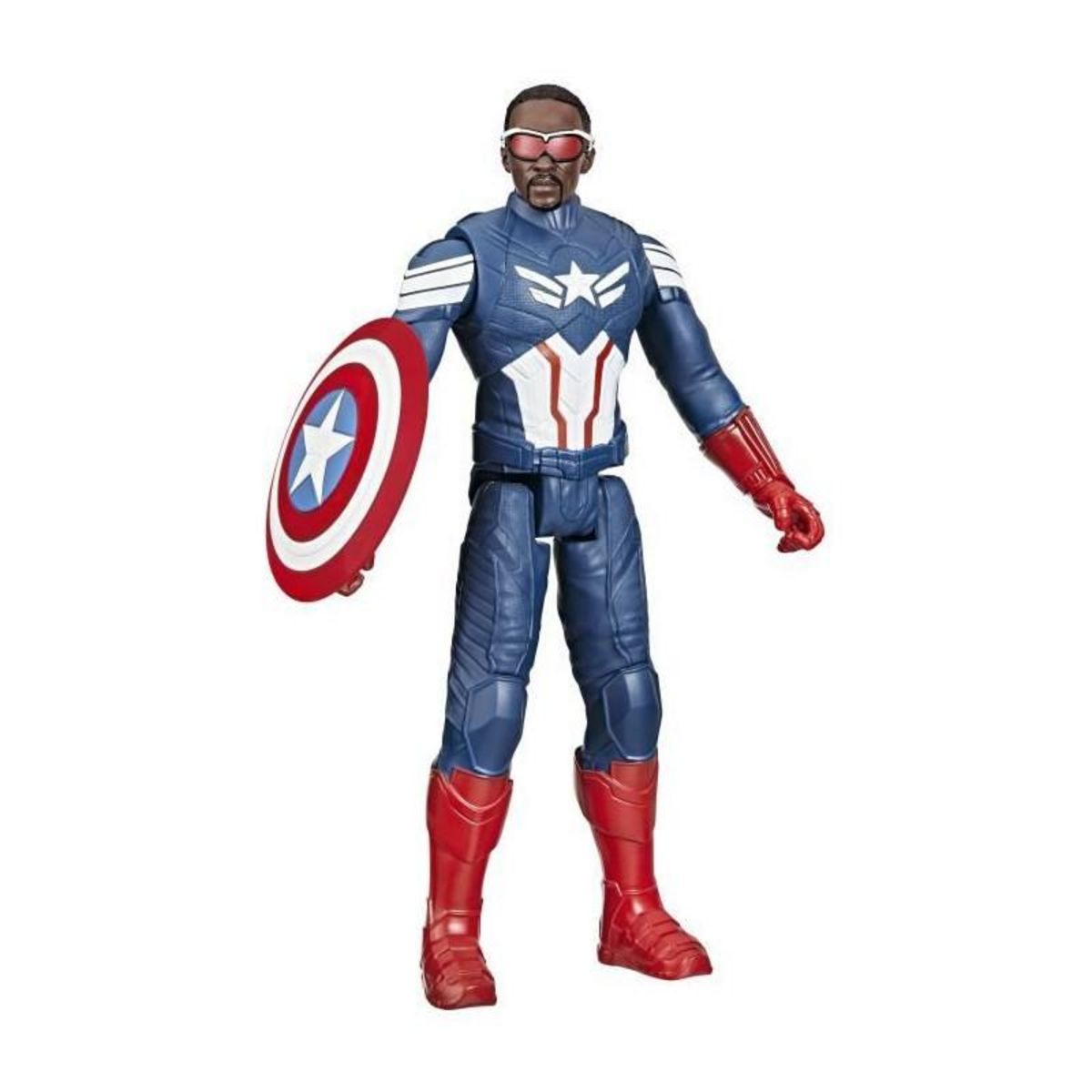 HASBRO Marvel Studios Captain America Brave New World Titan Hero Series, figurine Captain America