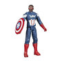 Voir la diapositive 2 : Marvel Figurine Marvel Captain America Titan Hero Series 30 cm bleu