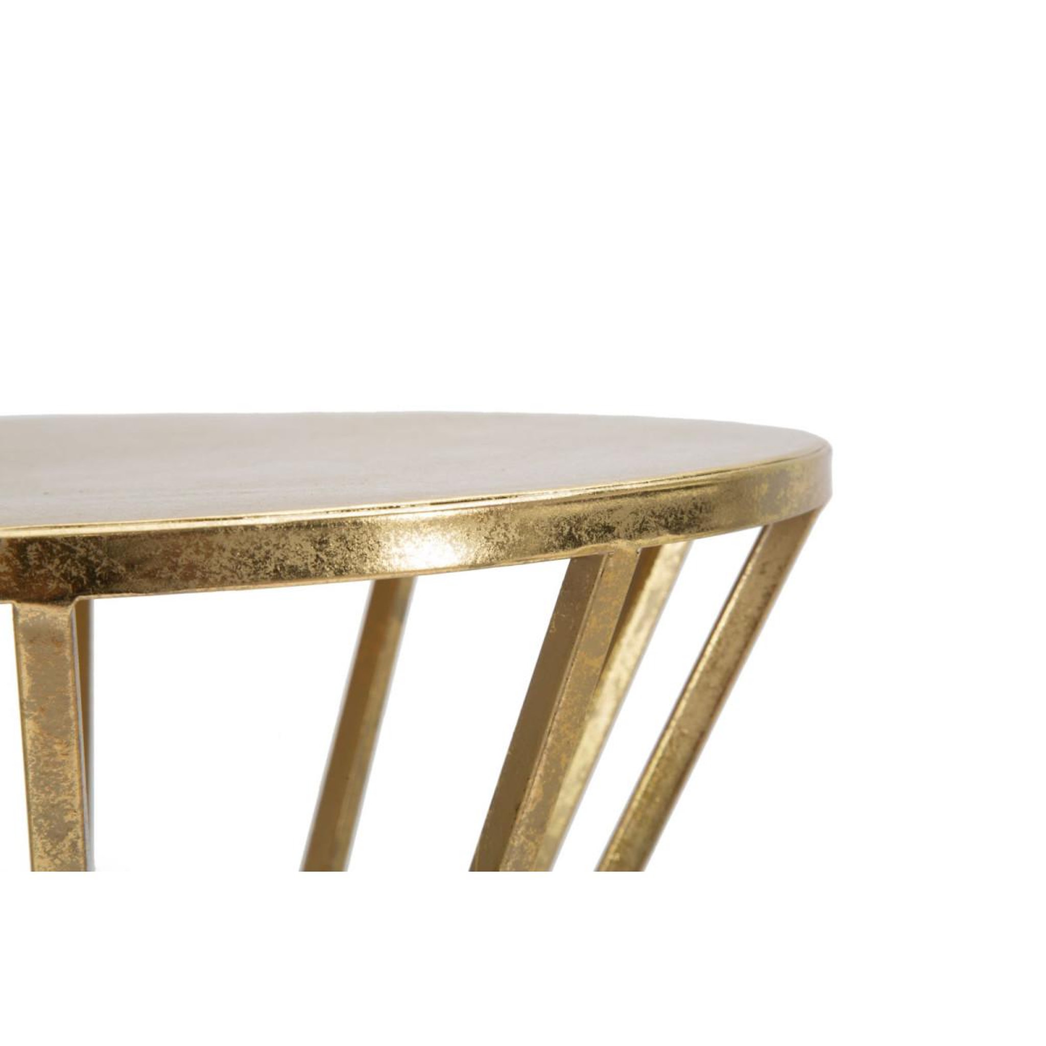 Voir la diapositive 4 : Paris Prix Table d'appoint design  vienna  80cm or