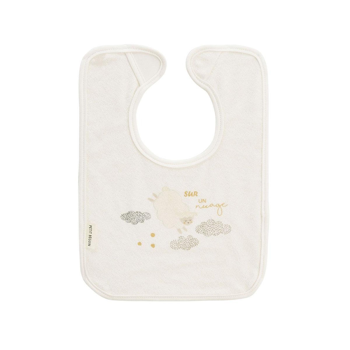 Petit Béguin Lot de 3 bavoirs bébé Câlins