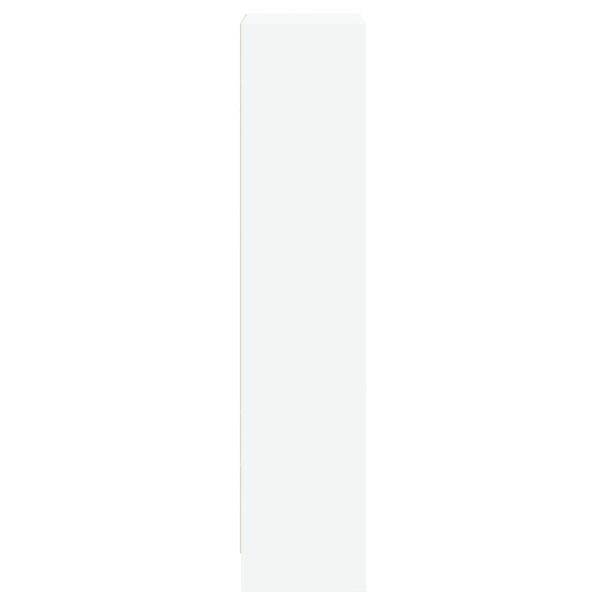Voir la diapositive 5 : VIDAXL Bibliotheque a 3 niveaux blanc 40x24x109 cm bois d'ingenierie