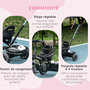 Voir la diapositive 6 : HOMCOM Tricycle 2 en 1 pour enfants avec poignée de poussée réglable, 2 paniers et pédales - pour 18 mois - 5 ans - noir
