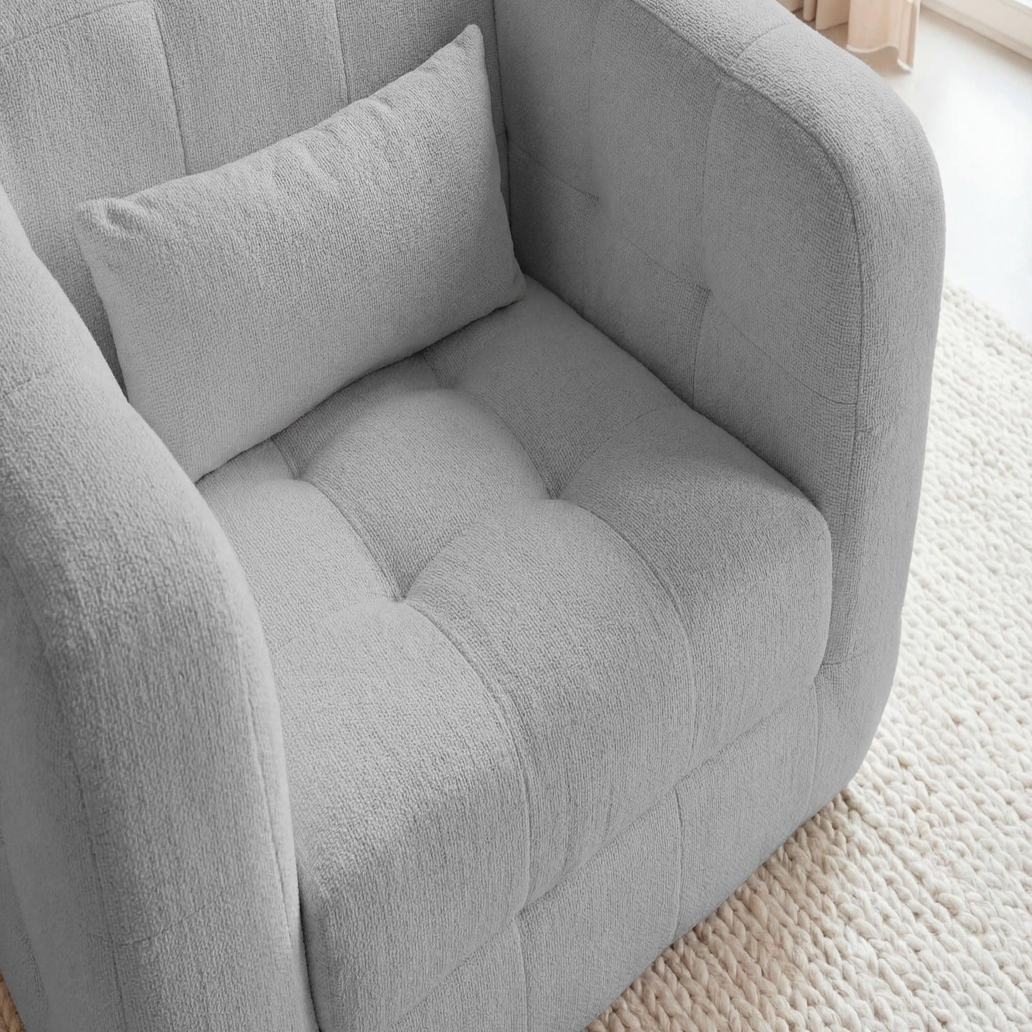 Voir la diapositive 5 : CASANOVA PARIS Arlette - fauteuil en tissu chenille