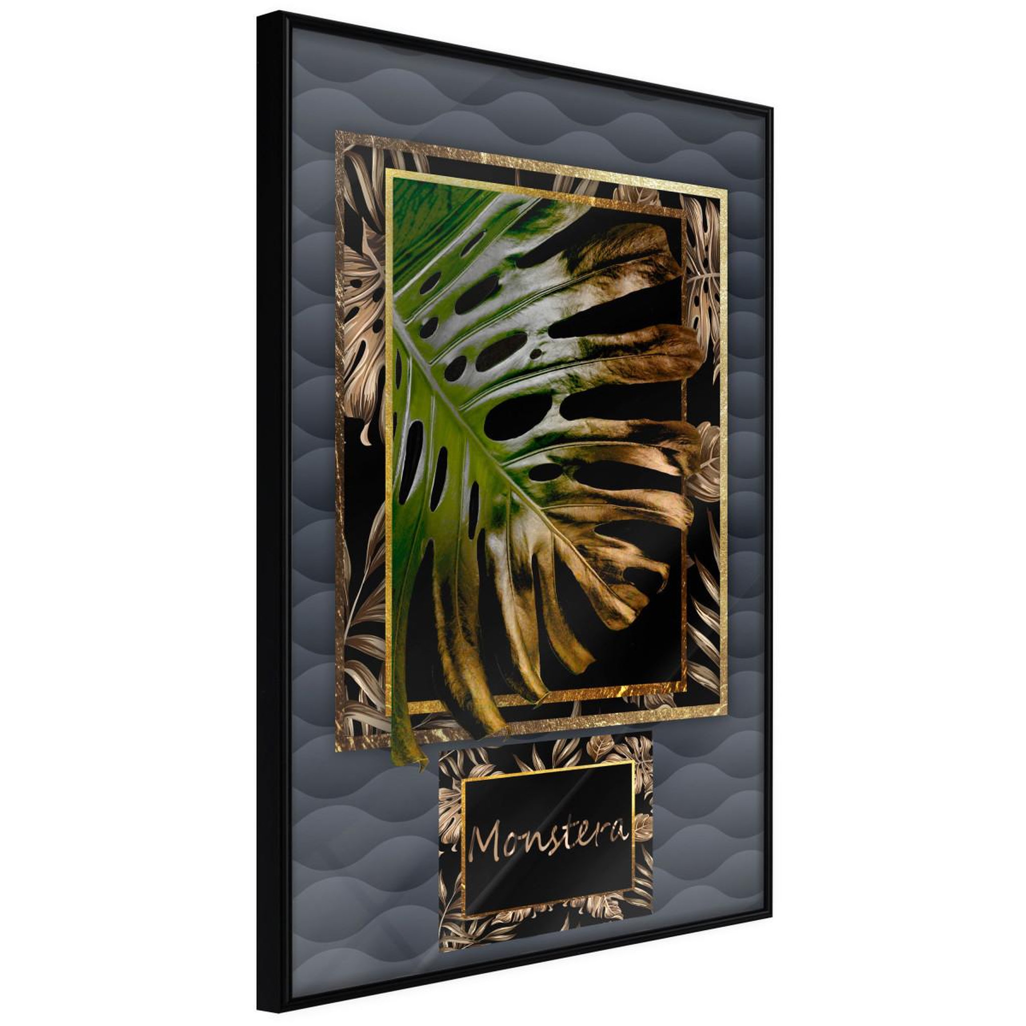 Paris Prix Affiche Murale Encadrée  Monstera in the Frame