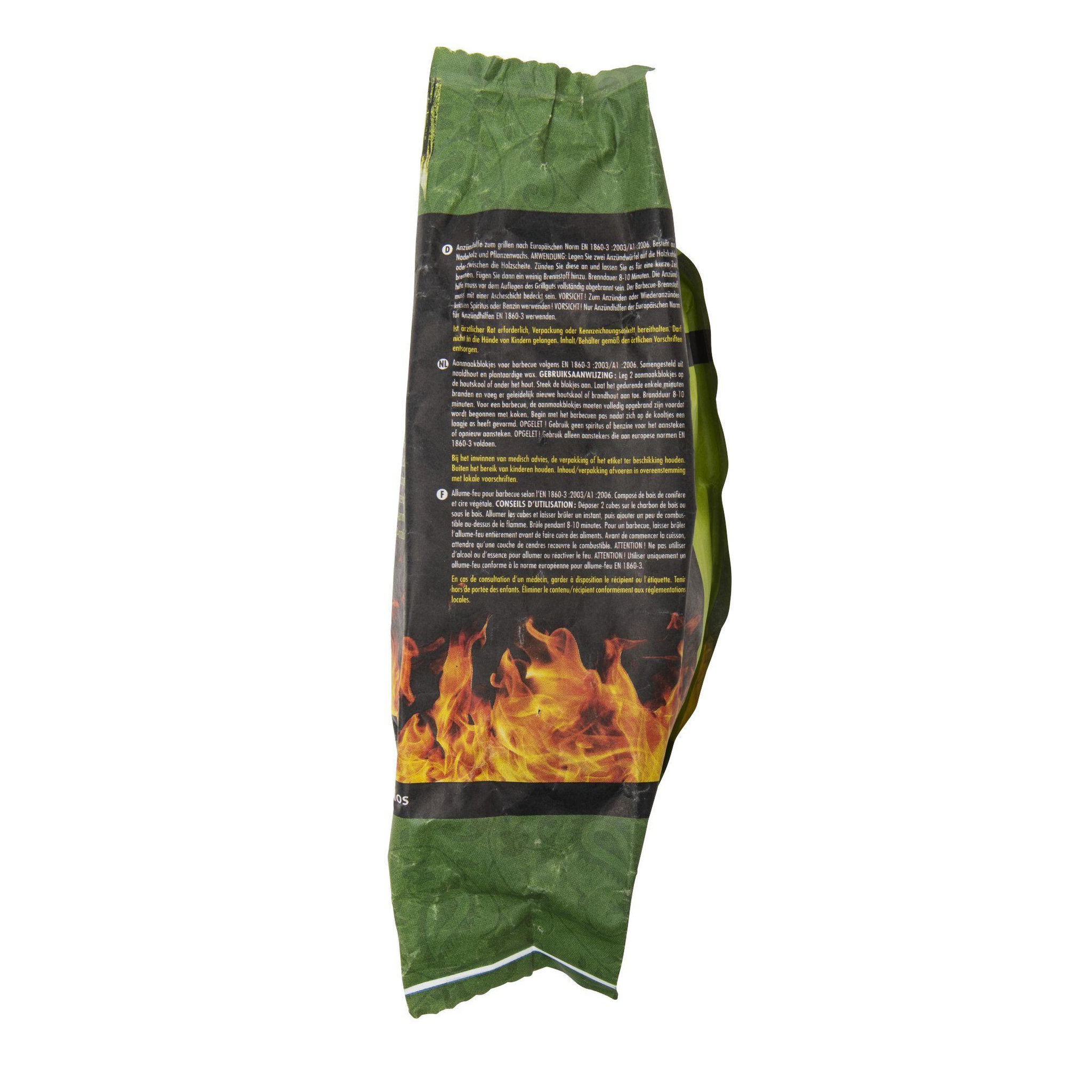 Voir la diapositive 3 : PYROFEU Allume feu cubes bois 100% naturel  72 pcs