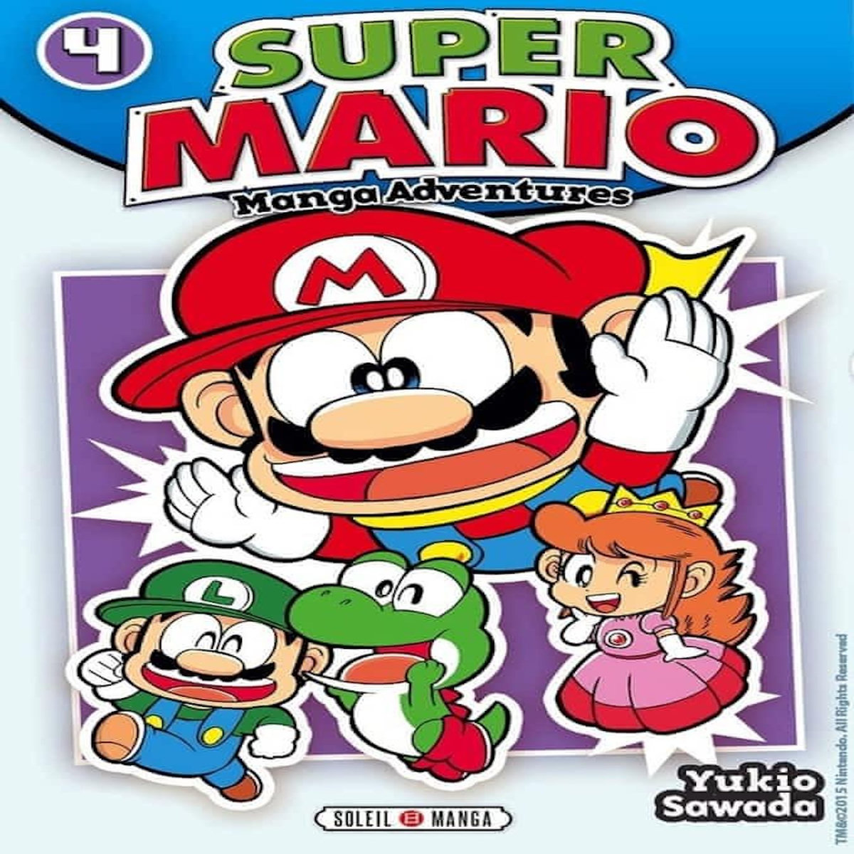 SUPER MARIO-MANGA ADVENTURES TOME 4, Sawada Yukio