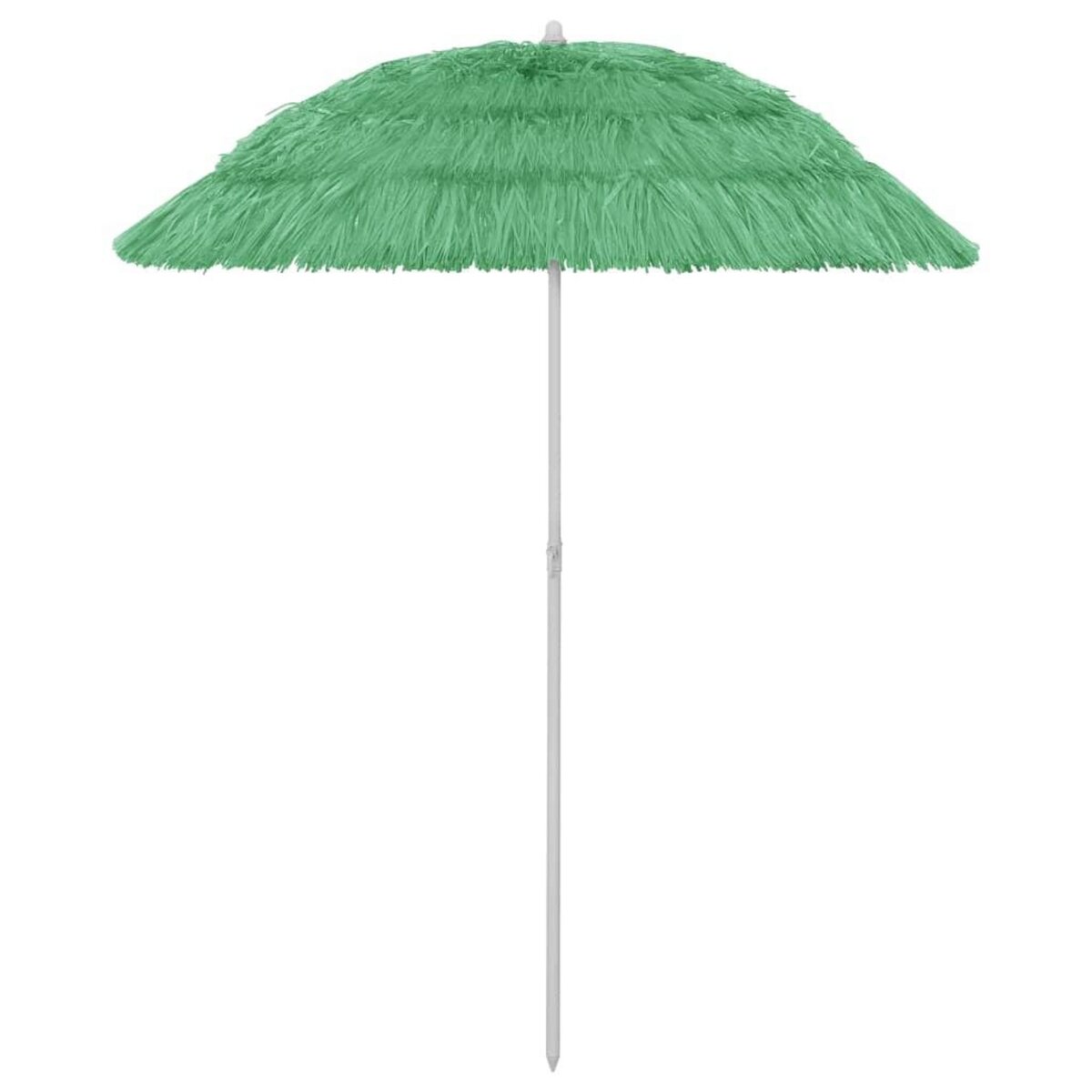 VIDAXL Parasol de plage Hawaii vert 180 cm