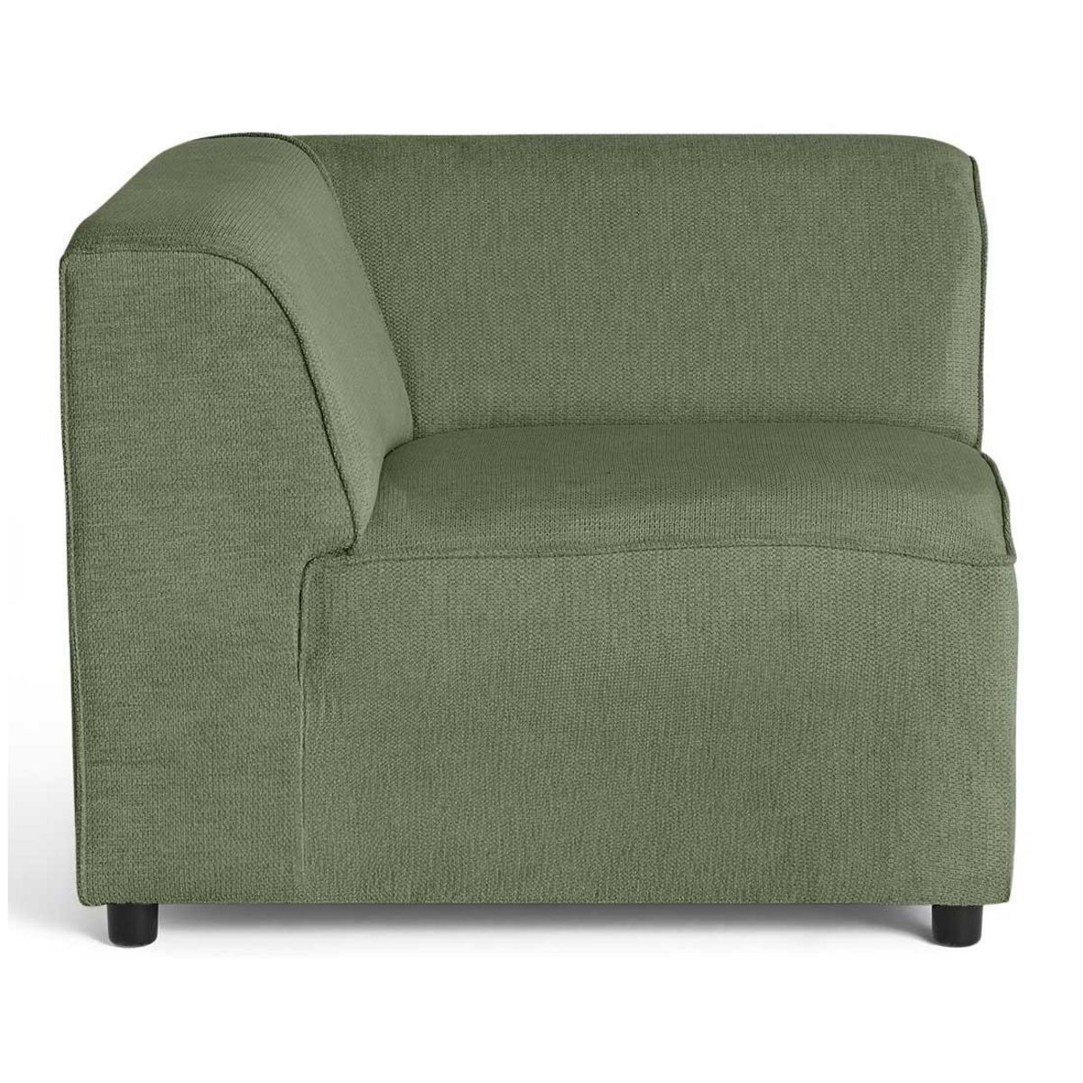 LISA DESIGN Suaro - module d'angle réversible en tissu texturé