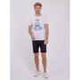 Ritchie t-shirt manches courtes col rond pur coton nabarzu