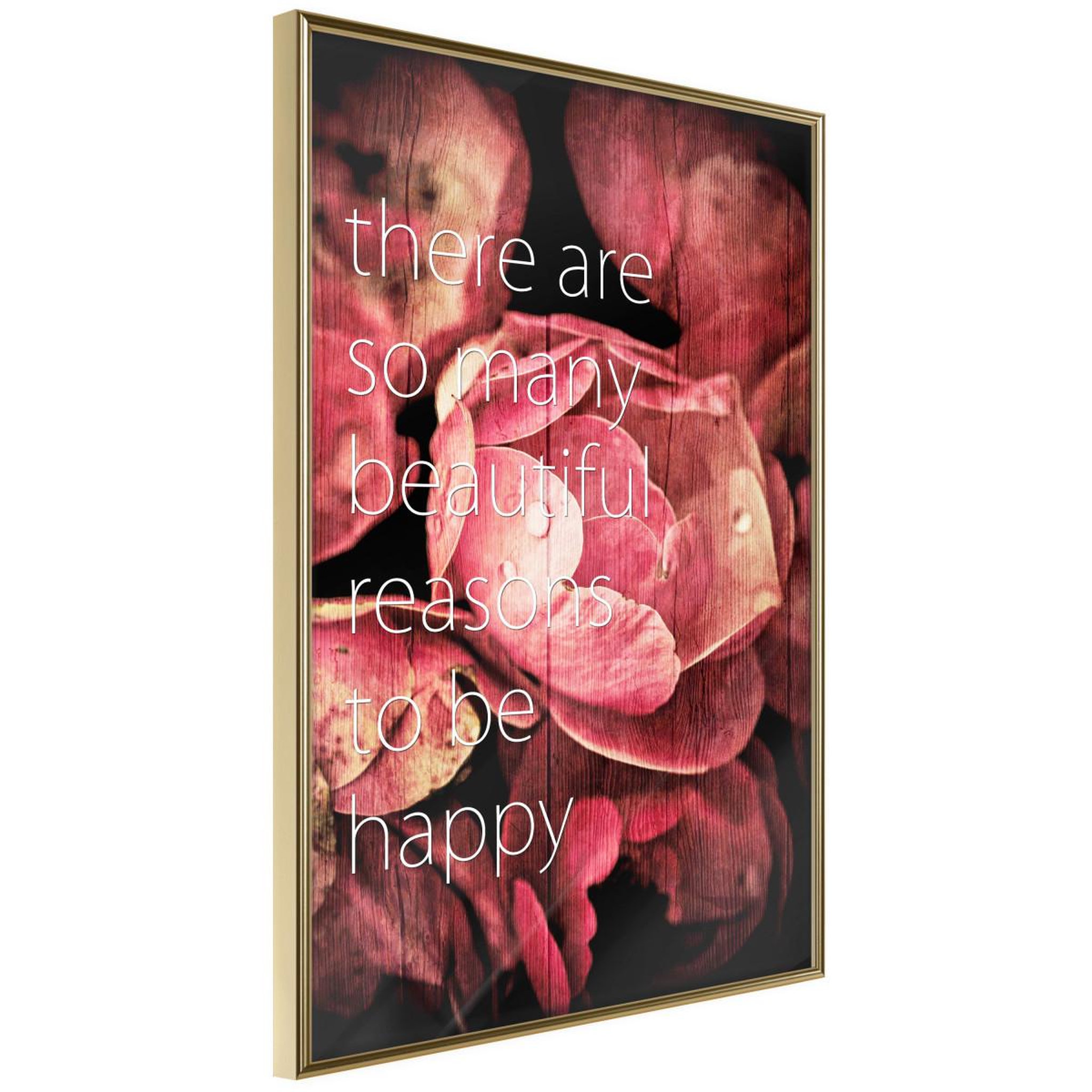 Voir la diapositive 1 : Paris Prix Affiche murale encadrée  many reasons to be happy