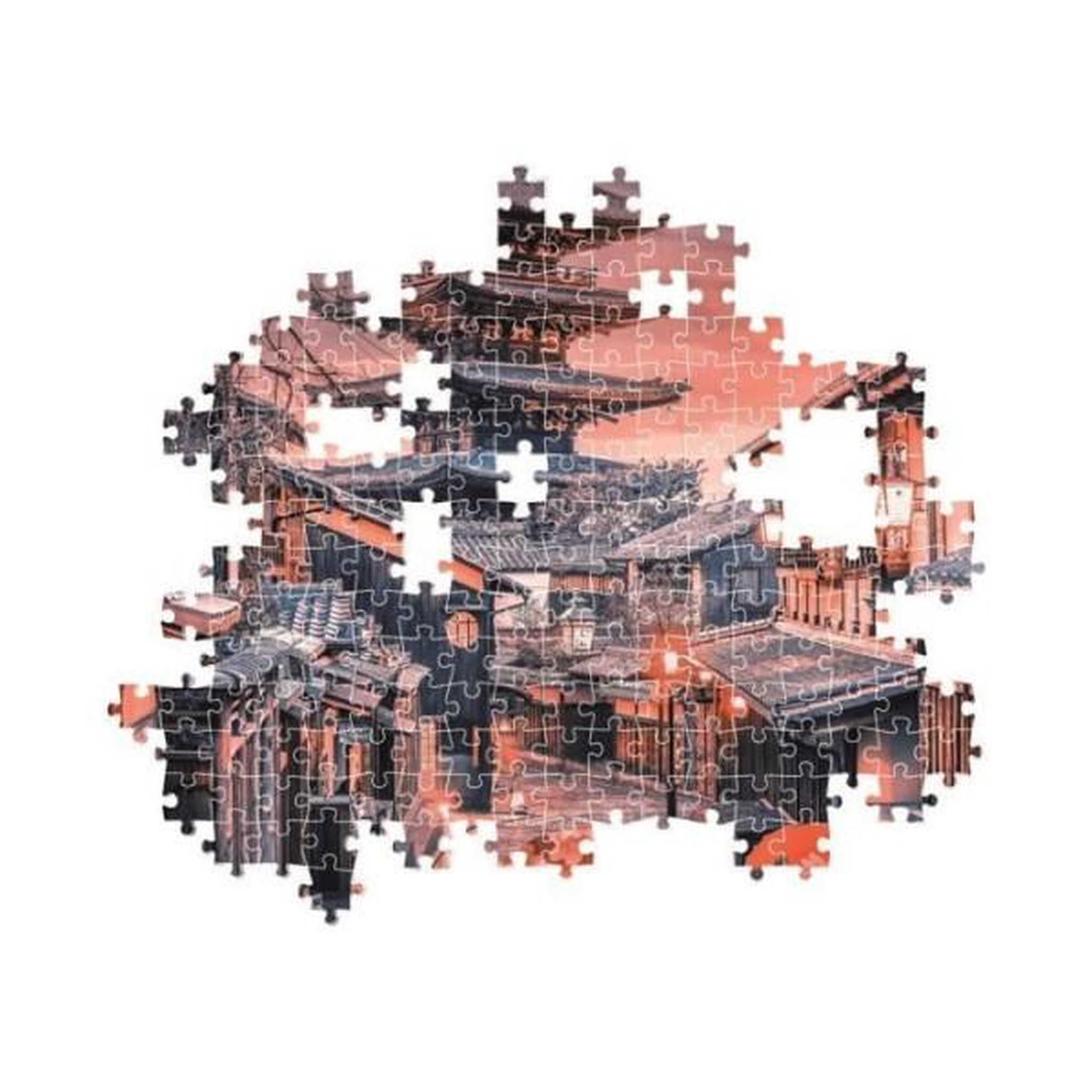 Voir la diapositive 3 : CLEMENTONI CLEMENTONI - Compact 500 pieces - Evening in Kyoto