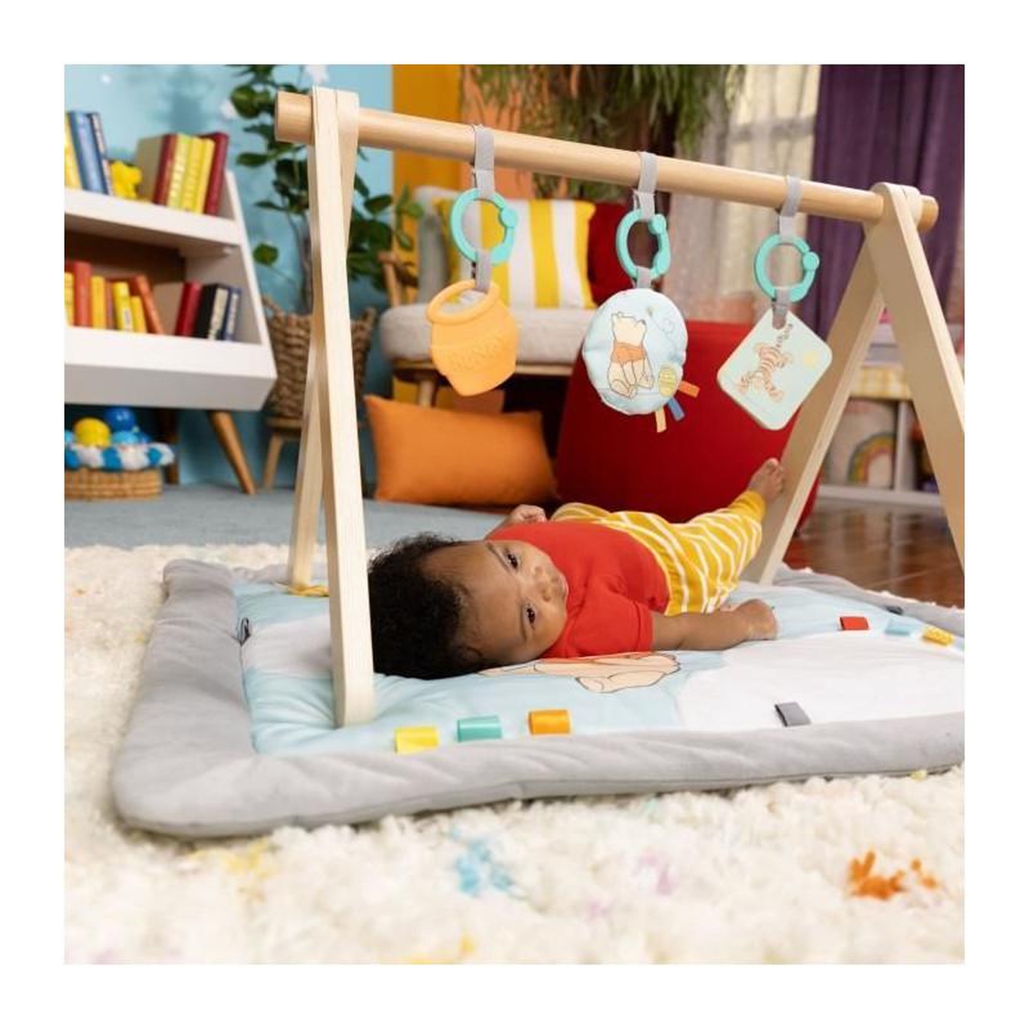 Voir la diapositive 2 : Bright Starts Tapis d'Éveil Bright Starts Winnie l'Ourson