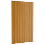 Voir la diapositive 3 : VIDAXL Panneaux de toiture 36 pcs acier galvanise naturel 80x45 cm