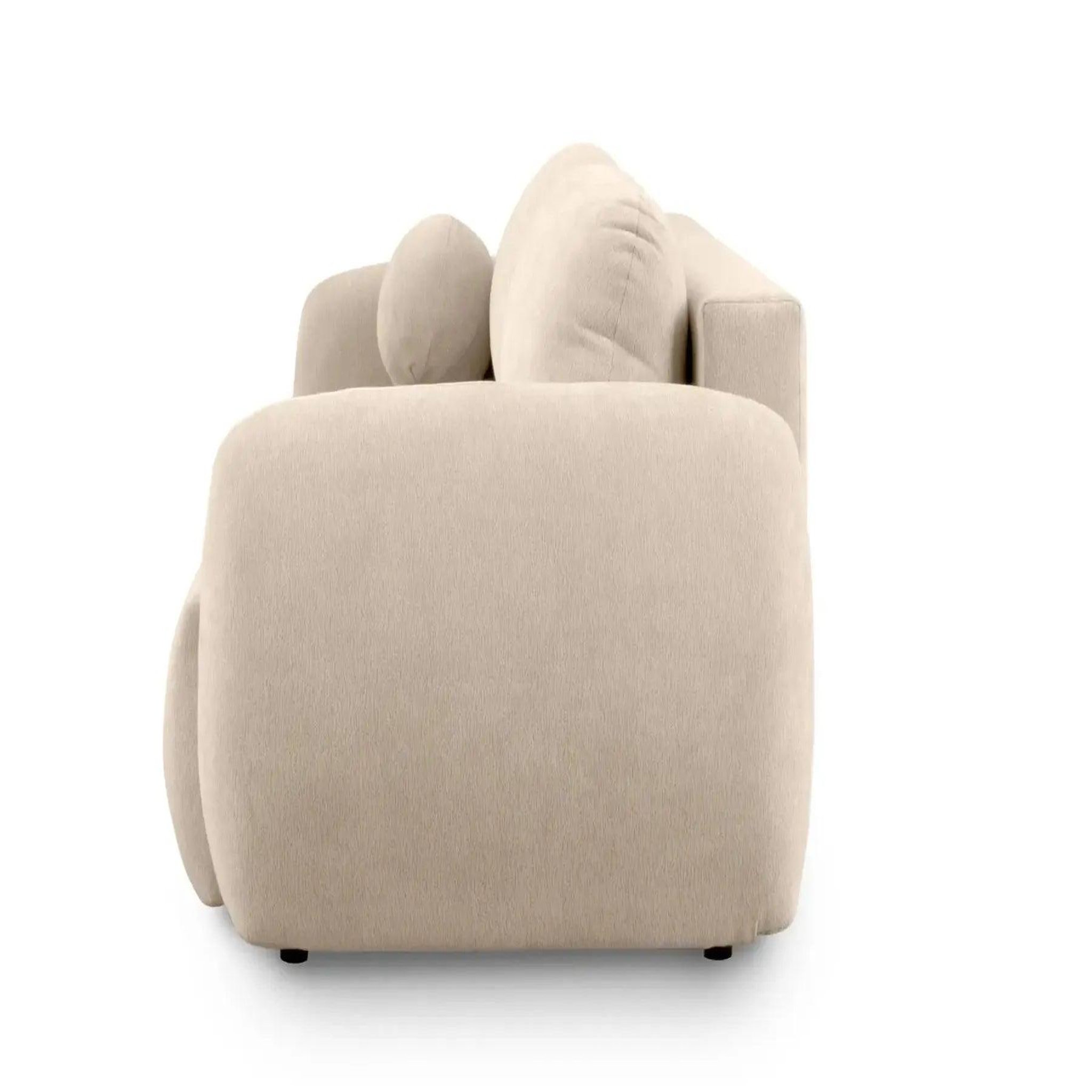 Voir la diapositive 6 : CASANOVA PARIS Martin - canapé droit convertible tissu chenille