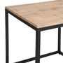 Voir la diapositive 3 : ATMOSPHERA Lot de 3 Tables d'Appoint Gigognes  Edena  50cm Naturel