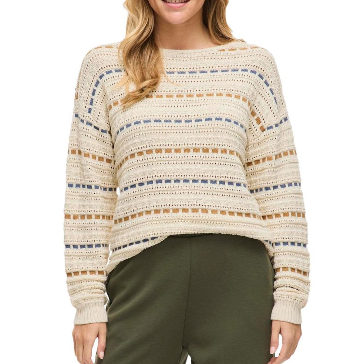 Vila Pull Beige Femme Vila Marian