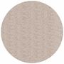 Voir la diapositive 2 : VIDAXL Tapis shaggy PAMPLONA poils longs moderne beige Ø 100 cm
