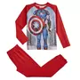 Captain America Pyjama manches longues en jersey garçon