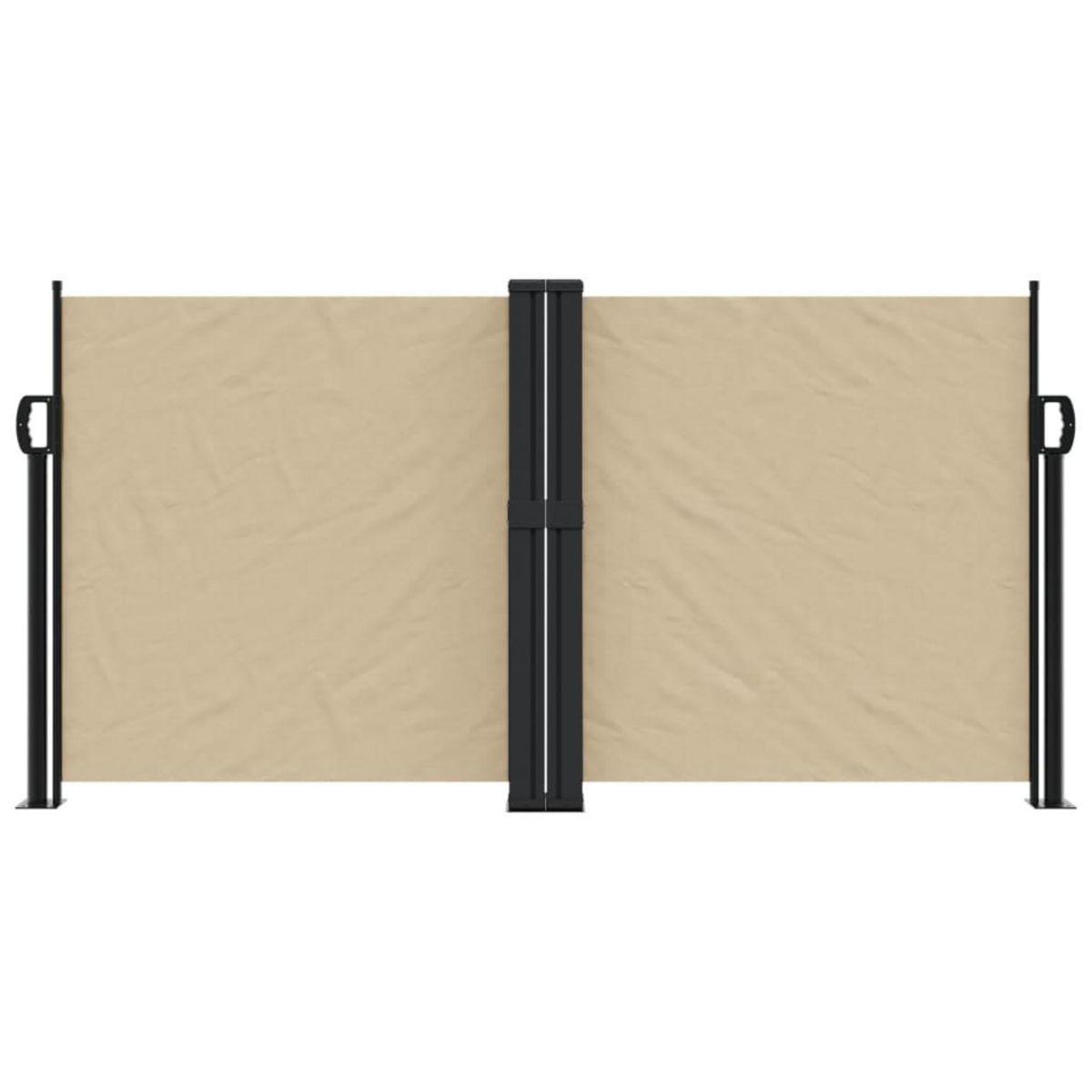 VIDAXL Auvent lateral retractable beige 120x600 cm