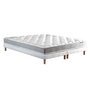 Voir la diapositive 4 : IDLITERIE Ensemble matelas mousse haute résilience CIRRUS avec sommier - confort français