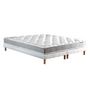 Voir la diapositive 4 : IDLITERIE Ensemble matelas mousse haute résilience CIRRUS avec sommier - confort français