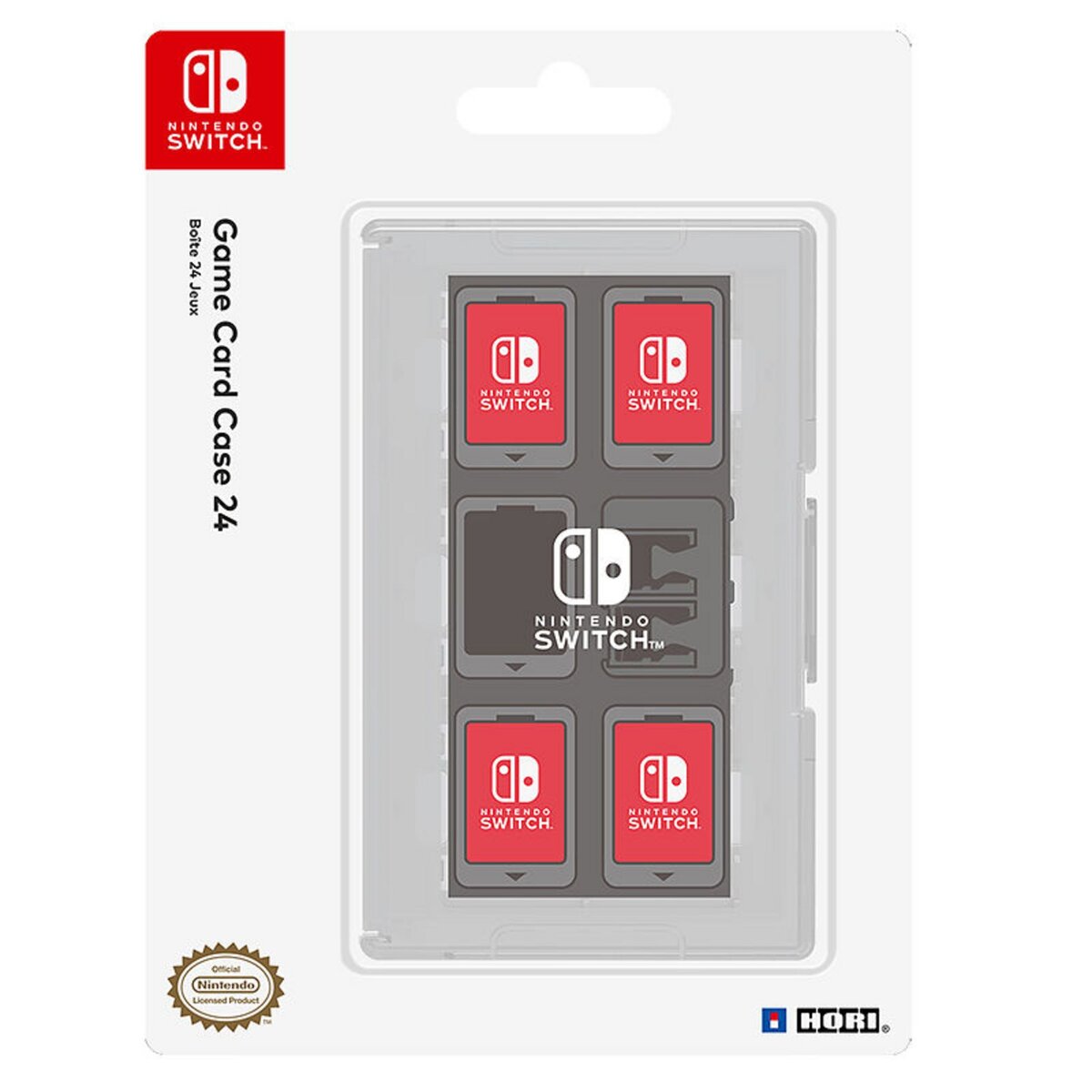 Boite de rangement Nintendo Switch jeux cartouche de jeu
