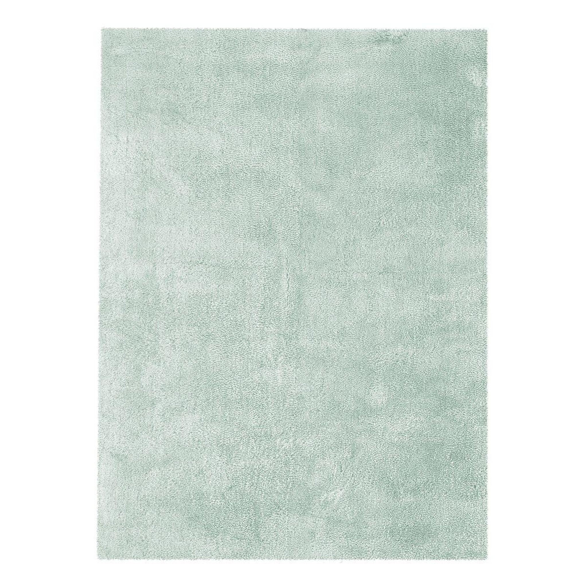 Voir la diapositive 1 : Paris Prix Tapis Shaggy Fait Main  Bali  Bleu
