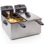 TRISTAR Friteuse inox 2x3l 2x1800w - fr-6937