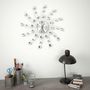 Voir la diapositive 2 : VIDAXL Horloge murale avec mouvement a quartz Design moderne 50 cm