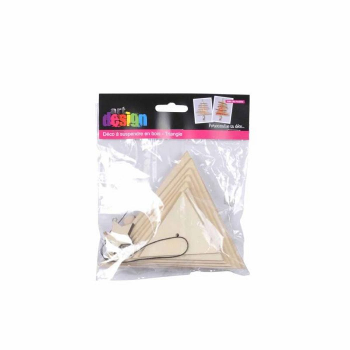Paris Prix Décoration de Noël  Triangle à Monter  Naturel