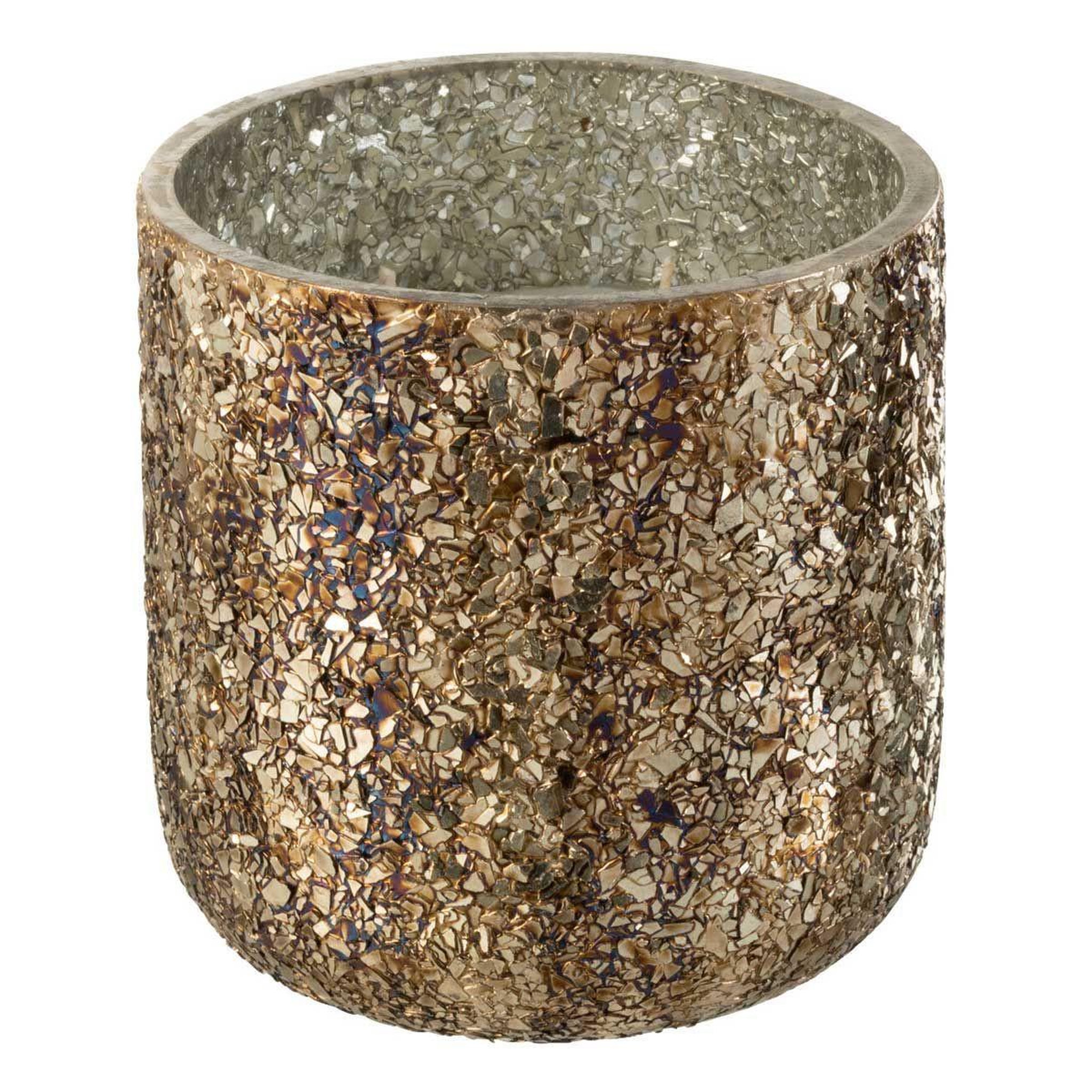 J-LINE Bougie parfumée déco  luxuria  15cm cookie crunch