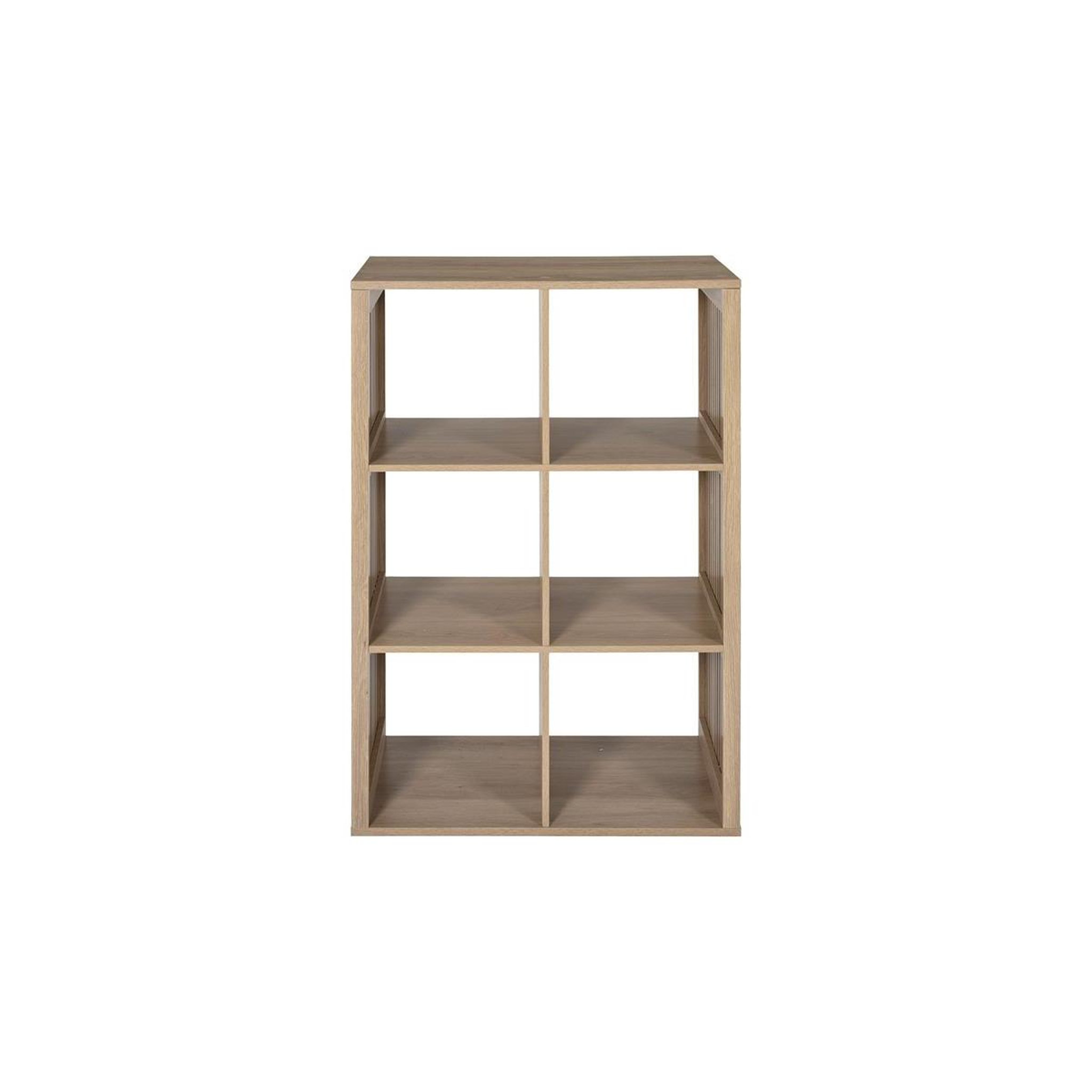 Voir la diapositive 2 : The Home Deco Factory Étagère modulable 6 cases  klaus  99cm marron