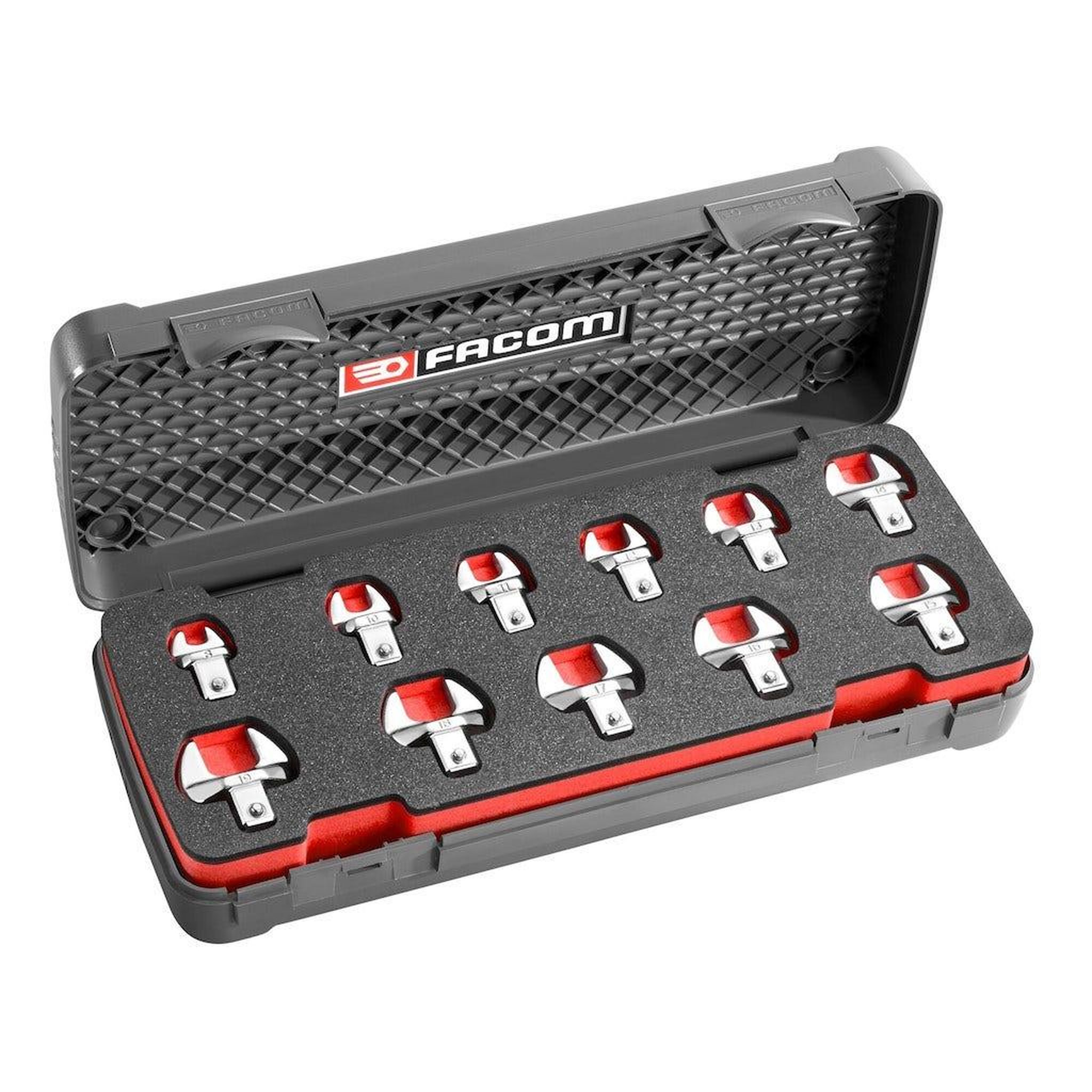 FACOM Coffret d'embouts fourche 9x12mm métrique