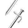 Voir la diapositive 4 : VIDAXL Piquets de tente 24 pcs 19,5 cm 8 mm acier galvanise