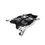 Voir la diapositive 4 : Paris Prix Tapis Imitation Peau de Vache  Desert  160x230cm Noir & Blanc