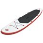 Voir la diapositive 2 : VIDAXL Ensemble de planches SUP gonflables rouge et blanc