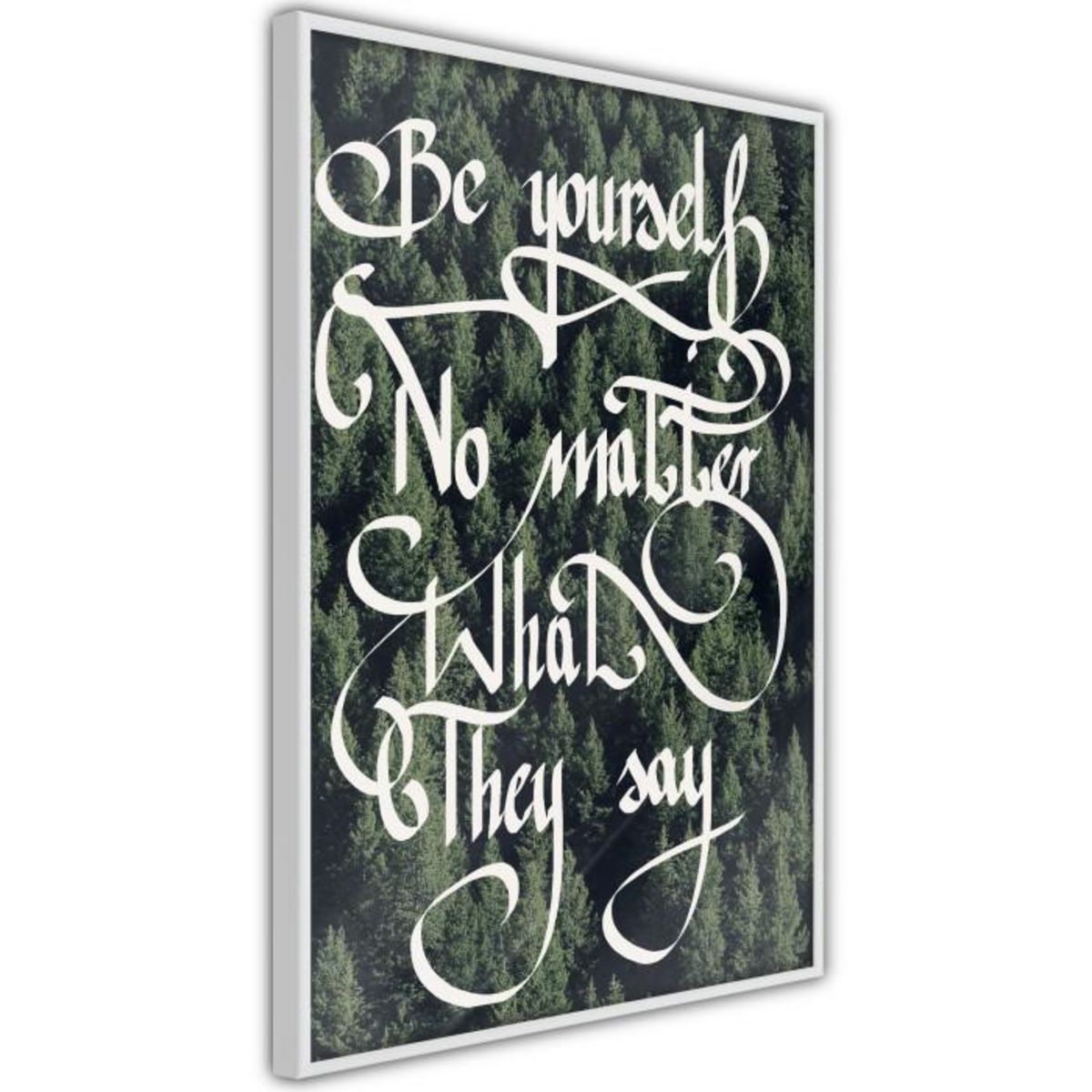 Paris Prix Affiche Murale Encadrée  Be Yourself