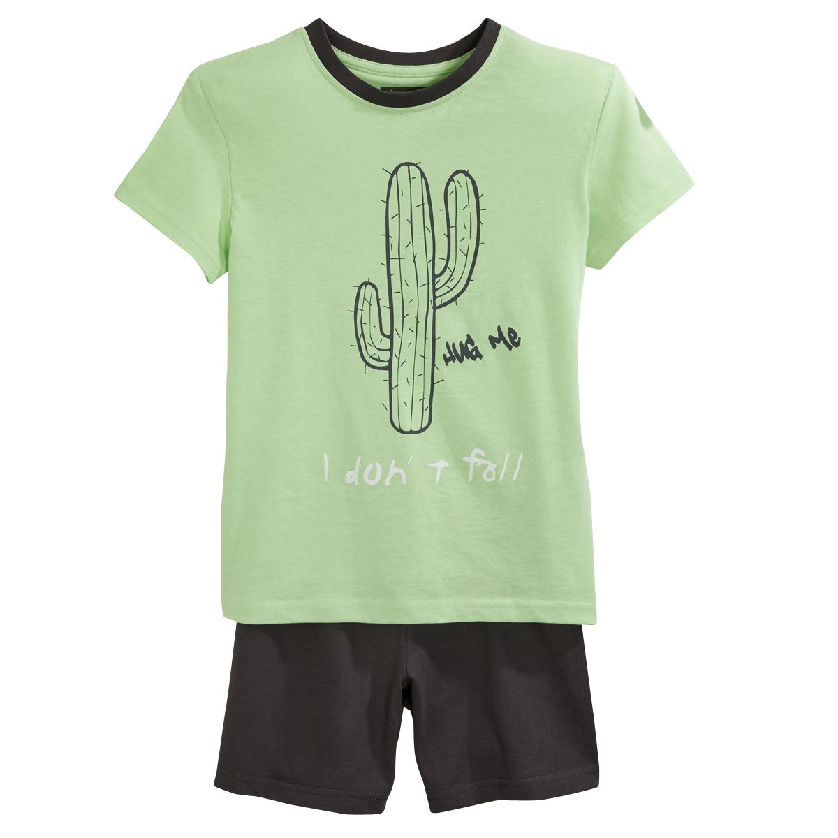 IN EXTENSO Pyjashort en jersey garçon